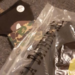 Bape camo sweatpants